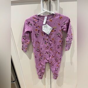 Souris mini Purple floral Kids One Piece